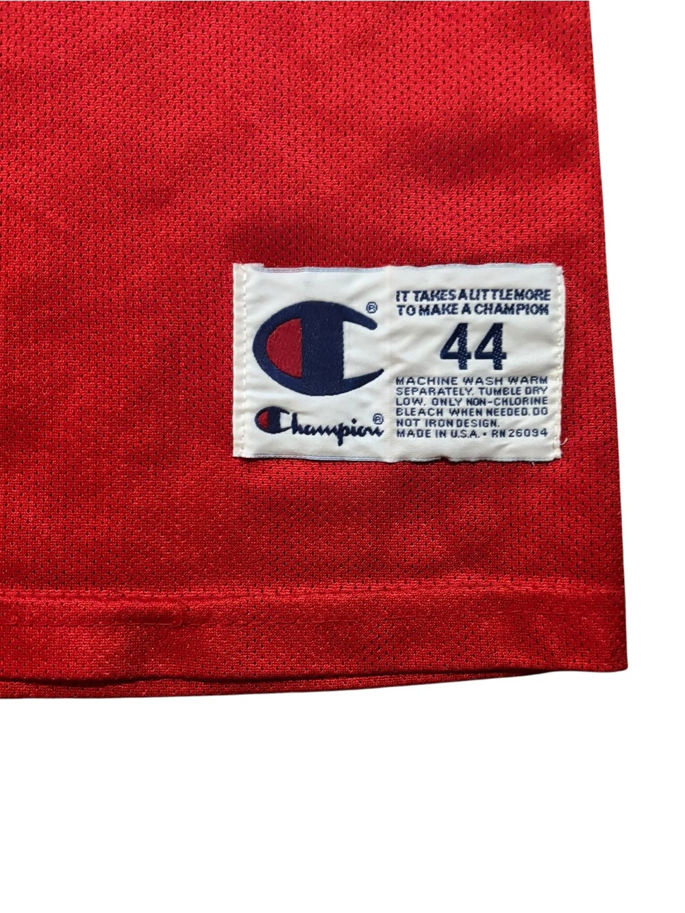 Champion Chicago Bulls #23 Red Basketball Jersey - Picture 5 of 8
